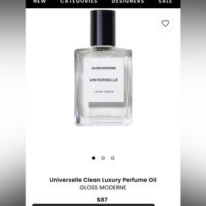 Universelle Clean Luxury Perfume Oil - Black and White